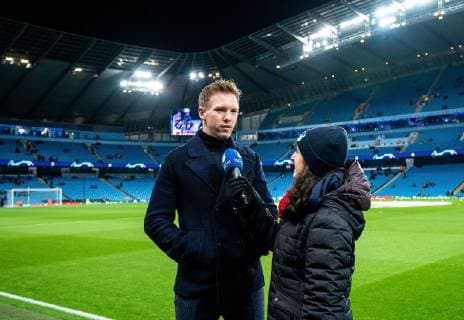 12.12.2018, xfux, Fussball UEFA Champions League, Manchester City FC - TSG 1899 Hoffenheim, emspor, v.l. Trainer Julian Nagelsmann (TSG 1899 Hoffenheim) Manchester
