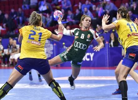 Kovacsics Aniko HANDBALL : Championnat d Europe Feminin 2018 - Nancy 012 12 2018 - Hongrie vs Roumanie - 2e Tour MAO Panoramic 