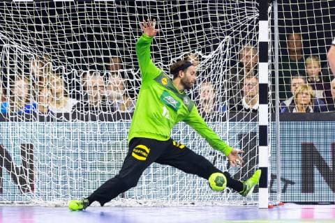 Torhueter Silvio Heinevetter (Nr. 12, Deutschland). Deutschland vs. Polen, Handball, Testspiel, 12.12.18 Rostock Mecklenburg-Vorpommern Germany StadtHalle Copyright: xAgentur54Gradx xFelixxKoenigx