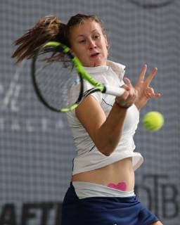 Anna Gabric, Deutsche Meisterschaften 2018 Tennis - Deutsche Meisterschaften 2018 - Deutsche Meisterschaft - - Biberach an der Riss - Baden-Wuerttemberg - Germany - 12 December 2018. Â Copyright: xJuergenxHasenkopfx