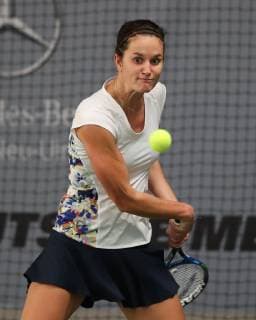 Franziska Koenig, Deutsche Meisterschaften 2018 Tennis - Deutsche Meisterschaften 2018 - Deutsche Meisterschaft - - Biberach an der Riss - Baden-Wuerttemberg - Germany - 12 December 2018. Â Copyright: xJuergenxHasenkopfx