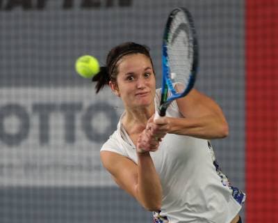 Franziska Koenig, Deutsche Meisterschaften 2018 Tennis - Deutsche Meisterschaften 2018 - Deutsche Meisterschaft - - Biberach an der Riss - Baden-Wuerttemberg - Germany - 12 December 2018. Â Copyright: xJuergenxHasenkopfx