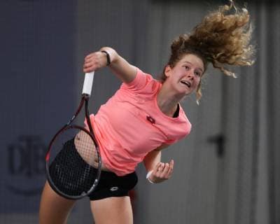 Julia Middendorf, Deutsche Meisterschaften 2018 Tennis - Deutsche Meisterschaften 2018 - Deutsche Meisterschaft - - Biberach an der Riss - Baden-Wuerttemberg - Germany - 12 December 2018. Â Copyright: xJuergenxHasenkopfx