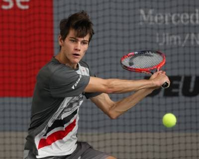 Kai Lemstra, Deutsche Meisterschaften 2018 Tennis - Deutsche Meisterschaften 2018 - Deutsche Meisterschaft - - Biberach an der Riss - Baden-Wuerttemberg - Germany - 12 December 2018. Â Copyright: xJuergenxHasenkopfx