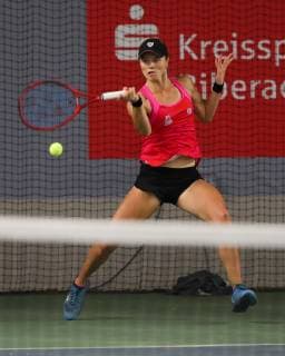 Katharina Gerlach, Deutsche Meisterschaften 2018 Tennis - Deutsche Meisterschaften 2018 - Deutsche Meisterschaft - - Biberach an der Riss - Baden-Wuerttemberg - Germany - 12 December 2018. Â Copyright: xJuergenxHasenkopfx