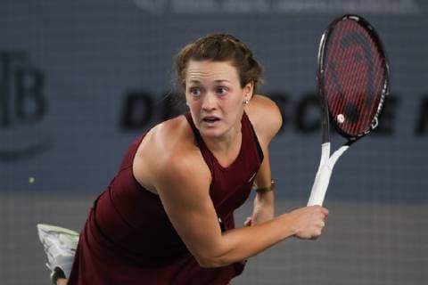 Romy Koelzer, Deutsche Meisterschaften 2018 Tennis - Deutsche Meisterschaften 2018 - Deutsche Meisterschaft - - Biberach an der Riss - Baden-Wuerttemberg - Germany - 12 December 2018. Â Copyright: xJuergenxHasenkopfx