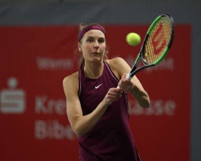 Antonia Lottner, Deutsche Meisterschaften 2018 Tennis - Deutsche Meisterschaften 2018 - Deutsche Meisterschaft - - Biberach an der Riss - Baden-Wuerttemberg - Germany - 12 December 2018. Â Copyright: xJuergenxHasenkopfx