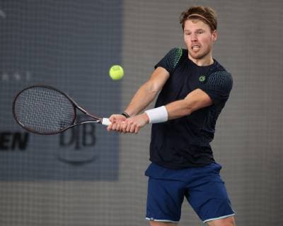 Christian Hansen, Deutsche Meisterschaften 2018 Tennis - Deutsche Meisterschaften 2018 - Deutsche Meisterschaft - - Biberach an der Riss - Baden-Wuerttemberg - Germany - 12 December 2018. Â Copyright: xJuergenxHasenkopfx