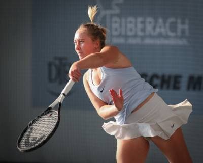 Julia Wachaczyk, Deutsche Meisterschaften 2018 Tennis - Deutsche Meisterschaften 2018 - Deutsche Meisterschaft - - Biberach an der Riss - Baden-Wuerttemberg - Germany - 12 December 2018. Â Copyright: xJuergenxHasenkopfx