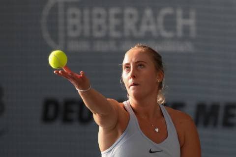 Julia Wachaczyk, Deutsche Meisterschaften 2018 Tennis - Deutsche Meisterschaften 2018 - Deutsche Meisterschaft - - Biberach an der Riss - Baden-Wuerttemberg - Germany - 12 December 2018. Â Copyright: xJuergenxHasenkopfx