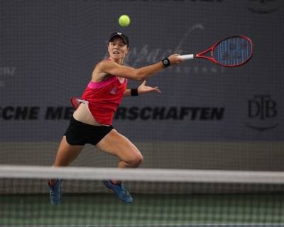 Katharina Gerlach, Deutsche Meisterschaften 2018 Tennis - Deutsche Meisterschaften 2018 - Deutsche Meisterschaft - - Biberach an der Riss - Baden-Wuerttemberg - Germany - 12 December 2018. Â Copyright: xJuergenxHasenkopfx