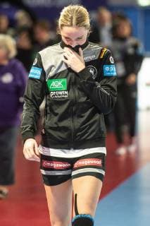 28 Franziska Müller (Deutschland), Niederlande vs. Deutschland, Europameisterschaft, Handball, Frauen, 12.12.2018 Niederlande vs. Deutschland, Europameisterschaft, Handball, Frauen, 12.12.2018 Nancy Copyright: xEIBNER Michael_Schmidtx EP_MST