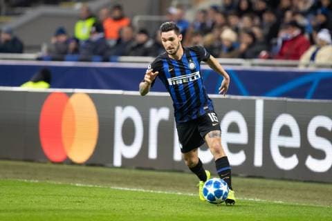 Italy: Inter vs PSV Eindhoven Champions League Matteo Politano during the UEFA Champions League Group B football match between Inter and PSV Eindhoven Milano Italy  AlessioxMorgese PacificxPress