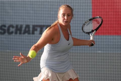 Julia Wachaczyk, Deutsche Meisterschaften 2018 Tennis - Deutsche Meisterschaften 2018 - Deutsche Meisterschaft - - Biberach an der Riss - Baden-Wuerttemberg - Germany - 12 December 2018. Â Copyright: xJuergenxHasenkopfx