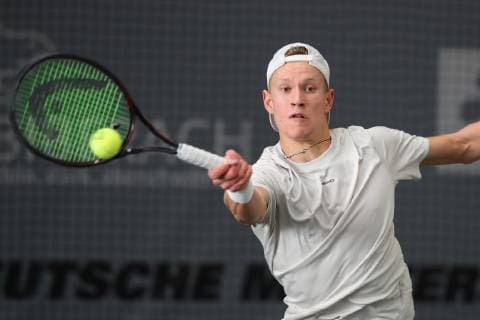 Leopold Zima, Deutsche Meisterschaften 2018 Tennis - Deutsche Meisterschaften 2018 - Deutsche Meisterschaft - - Biberach an der Riss - Baden-Wuerttemberg - Germany - 12 December 2018. Â Copyright: xJuergenxHasenkopfx