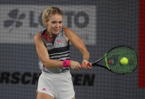 Katharina Hobgarski, Deutsche Meisterschaften 2018 Tennis - Deutsche Meisterschaften 2018 - Deutsche Meisterschaft - - Biberach an der Riss - Baden-Wuerttemberg - Germany - 13 December 2018. Â Copyright: xJuergenxHasenkopfx