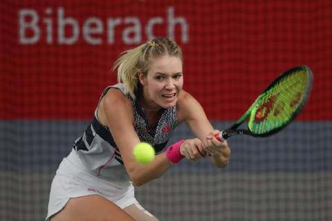 Katharina Hobgarski, Deutsche Meisterschaften 2018 Tennis - Deutsche Meisterschaften 2018 - Deutsche Meisterschaft - - Biberach an der Riss - Baden-Wuerttemberg - Germany - 13 December 2018. Â Copyright: xJuergenxHasenkopfx