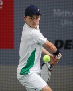Osman Torski, Deutsche Meisterschaften 2018 Tennis - Deutsche Meisterschaften 2018 - Deutsche Meisterschaft - - Biberach an der Riss - Baden-Wuerttemberg - Germany - 13 December 2018. Â Copyright: xJuergenxHasenkopfx