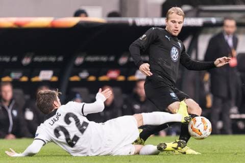 (L-R) during the UEFA Europa League group I match between between Besiktas AS and Malmo FF at the Besiktas Park on December 13, 2018 in Istanbul, Turkey UEFA Europa League 2018 2019 xVIxVIxImagesx xGerritxvanxKeulenxIVx 13060521