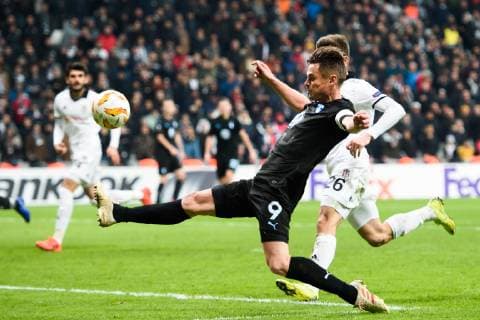 181213 Markus Rosenberg of Malmö FF during the Europa league match between Besiktas and Malmö FF on December 13, 2018 in Istanbul. Photo: Petter Arvidson BILDBYRN kod PA 92175 Copyright: PETTERxARVIDSON BB181213PA058