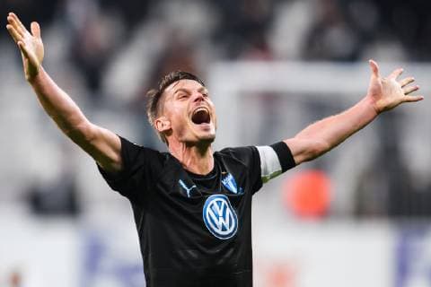 181213 Markus Rosenberg of Malmö FF celebrates after the Europa league match between Besiktas and Malmö FF on December 13, 2018 in Istanbul. Photo: Petter Arvidson BILDBYRN kod PA 92175 Copyright: PETTERxARVIDSON BB181213PA070