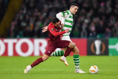 SOCCER - UEFA EL, Celtic vs RBS GLASGOW,SCOTLAND,13.DEC.18 - SOCCER - UEFA Europa League, group stage, Celtic Glasgow vs Red Bull Salzburg. Image shows Zlatko Junuzovic (RBS). GEPAxpictures xFlorianxErtl