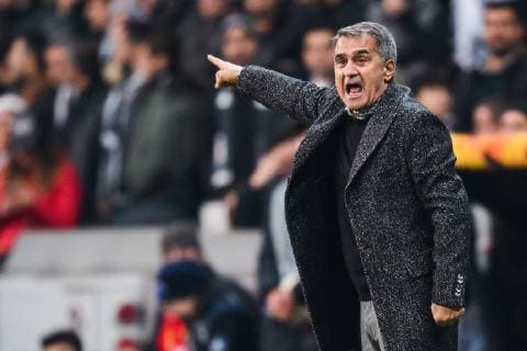 181213 Senol Günes, head coach of Besiktas, under the Europa league match between Besiktas and Malmö FF on December 13, 2018 in Istanbul. Photo: Petter Arvidson BILDBYRN kod PA 92175 Copyright: PETTERxARVIDSON BB181213PA091
