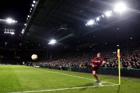 SOCCER - UEFA EL, Celtic vs RBS GLASGOW,SCOTLAND,13.DEC.18 - SOCCER - UEFA Europa League, group stage, Celtic Glasgow vs Red Bull Salzburg. Image shows Andreas Ulmer (RBS). GEPAxpictures xFlorianxErtl