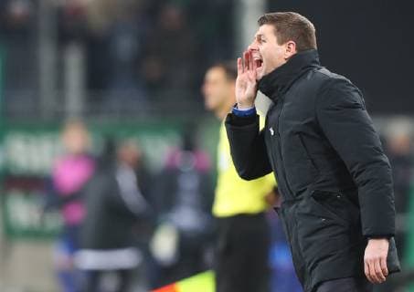SOCCER - UEFA EL, Rapid vs Rangers VIENNA,AUSTRIA,13.DEC.18 - SOCCER - UEFA Europa League, group stage, SK Rapid Wien vs Glasgow Rangers. Image shows head coach Steven Gerrard (Rangers). Keywords: Wien Energie. GEPAxpictures xChristianxOrt