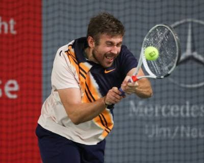 Christoph Negritu, Deutsche Meisterschaften 2018 Tennis - Deutsche Meisterschaften 2018 - Deutsche Meisterschaft - - Biberach an der Riss - Baden-Wuerttemberg - Germany - 13 December 2018. Â Copyright: xJuergenxHasenkopfx
