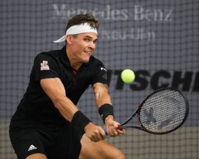 Daniel Masur, Deutsche Meisterschaften 2018 Tennis - Deutsche Meisterschaften 2018 - Deutsche Meisterschaft - - Biberach an der Riss - Baden-Wuerttemberg - Germany - 13 December 2018. Â Copyright: xJuergenxHasenkopfx