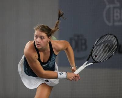 Jule Niemeier, Deutsche Meisterschaften 2018 Tennis - Deutsche Meisterschaften 2018 - Deutsche Meisterschaft - - Biberach an der Riss - Baden-Wuerttemberg - Germany - 13 December 2018. Â Copyright: xJuergenxHasenkopfx