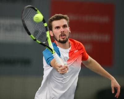 Oscar Otte, Deutsche Meisterschaften 2018 Tennis - Deutsche Meisterschaften 2018 - Deutsche Meisterschaft - - Biberach an der Riss - Baden-Wuerttemberg - Germany - 13 December 2018. Â Copyright: xJuergenxHasenkopfx