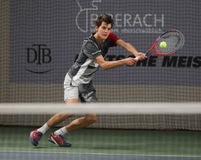 Kai Lemstra, Deutsche Meisterschaften 2018 Tennis - Deutsche Meisterschaften 2018 - Deutsche Meisterschaft - - Biberach an der Riss - Baden-Wuerttemberg - Germany - 13 December 2018. Â Copyright: xJuergenxHasenkopfx