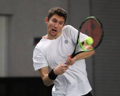 Yannick Maden, Deutsche Meisterschaften 2018 Tennis - Deutsche Meisterschaften 2018 - Deutsche Meisterschaft - - Biberach an der Riss - Baden-Wuerttemberg - Germany - 13 December 2018. Â Copyright: xJuergenxHasenkopfx