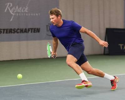 Lukas Ollert, Deutsche Meisterschaften 2018 Tennis - Deutsche Meisterschaften 2018 - Deutsche Meisterschaft - - Biberach an der Riss - Baden-Wuerttemberg - Germany - 14 December 2018. Â Copyright: xJuergenxHasenkopfx