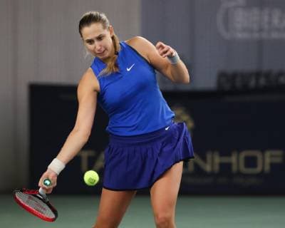 Caroline Werner, Deutsche Meisterschaften 2018 Tennis - Deutsche Meisterschaften 2018 - Deutsche Meisterschaft - - Biberach an der Riss - Baden-Wuerttemberg - Germany - 14 December 2018. Â Copyright: xJuergenxHasenkopfx