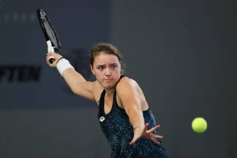 Jule Niemeier, Deutsche Meisterschaften 2018 Tennis - Deutsche Meisterschaften 2018 - Deutsche Meisterschaft - - Biberach an der Riss - Baden-Wuerttemberg - Germany - 14 December 2018. Â Copyright: xJuergenxHasenkopfx