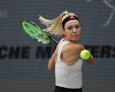 Katharina Hobgarski, Deutsche Meisterschaften 2018 Tennis - Deutsche Meisterschaften 2018 - Deutsche Meisterschaft - - Biberach an der Riss - Baden-Wuerttemberg - Germany - 14 December 2018. Â Copyright: xJuergenxHasenkopfx