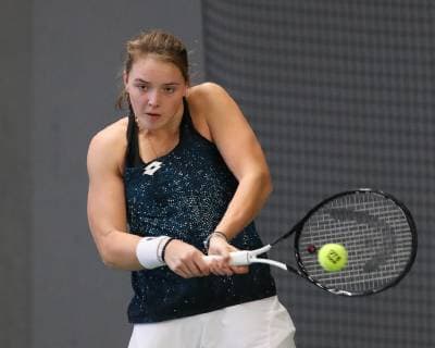 Jule Niemeier, Deutsche Meisterschaften 2018 Tennis - Deutsche Meisterschaften 2018 - Deutsche Meisterschaft - - Biberach an der Riss - Baden-Wuerttemberg - Germany - 14 December 2018. Â Copyright: xJuergenxHasenkopfx