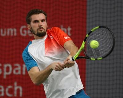 Oscar Otte, Deutsche Meisterschaften 2018 Tennis - Deutsche Meisterschaften 2018 - Deutsche Meisterschaft - - Biberach an der Riss - Baden-Wuerttemberg - Germany - 14 December 2018. Â Copyright: xJuergenxHasenkopfx