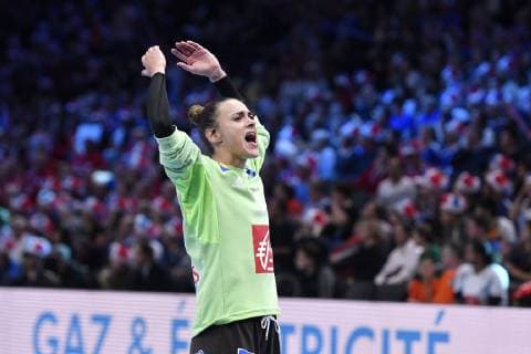 Sport Bilder des Tages 14-12-2018 HANDBAL: 13TH WOMENS EUROPEAN HANDBALL CHAMPIONSHIP: NEDERLAND-FRANKRIJK NETHERLANDS-FRANCE: PARIJS Laura Glauser (FRA) Foto: SCS Soenar Chamid xVIxVIxImagesx xSoenarxChamidxsportfotografiexIVx 13071208