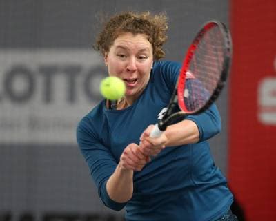 Anna-Lena Friedsam, Deutsche Meisterschaften 2018 Tennis - Deutsche Meisterschaften 2018 - Deutsche Meisterschaft - - Biberach an der Riss - Baden-Wuerttemberg - Germany - 15 December 2018. Â Copyright: xJuergenxHasenkopfx