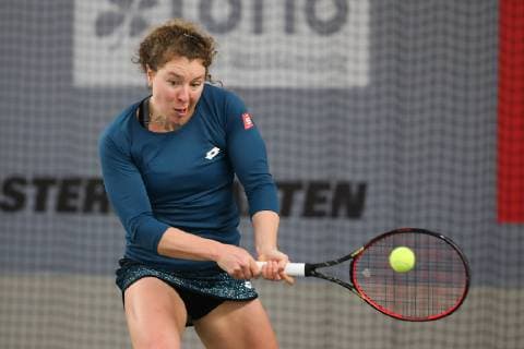 Anna-Lena Friedsam, Deutsche Meisterschaften 2018 Tennis - Deutsche Meisterschaften 2018 - Deutsche Meisterschaft - - Biberach an der Riss - Baden-Wuerttemberg - Germany - 15 December 2018. Â Copyright: xJuergenxHasenkopfx