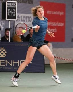 Anna-Lena Friedsam, Endspiel Deutsche Meisterschaften 2018 Tennis - Deutsche Meisterschaften 2018 - Deutsche Meisterschaft - - Biberach an der Riss - Baden-Wuerttemberg - Germany - 16 December 2018. Â Copyright: xJuergenxHasenkopfx