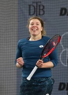 Anna-Lena Friedsam, Endspiel Deutsche Meisterschaften 2018 Tennis - Deutsche Meisterschaften 2018 - Deutsche Meisterschaft - - Biberach an der Riss - Baden-Wuerttemberg - Germany - 16 December 2018. Â Copyright: xJuergenxHasenkopfx