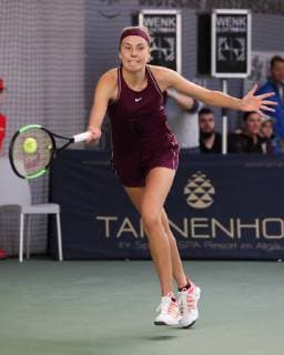 Antonia Lottner, Endspiel Deutsche Meisterschaften 2018 Tennis - Deutsche Meisterschaften 2018 - Deutsche Meisterschaft - - Biberach an der Riss - Baden-Wuerttemberg - Germany - 16 December 2018. Â Copyright: xJuergenxHasenkopfx