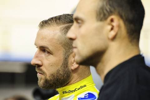 Pressekonferenz mit Robert Foerstemann (Sprinter) - Querformat - quer - horizontal - Event Veranstaltung: Pressekonferenz zum 108. Berliner Sechstagerennen2019 - Sixday Berlin 2019 - Location Ort: Velodrom Berlin - Germany Deutschland - Europa Europa - Date Datum: 19.11.2018