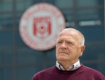 Klaus Urbanczyk am Erdgas Sportpark in Halle am 29.05.15. Halle Sachsen-Anhalt Deutschland