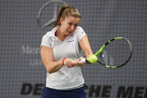 Anna Gabric, Deutsche Meisterschaften 2018 Tennis - Deutsche Meisterschaften 2018 - Deutsche Meisterschaft - - Biberach an der Riss - Baden-Wuerttemberg - Germany - 12 December 2018. Â Copyright: xJuergenxHasenkopfx